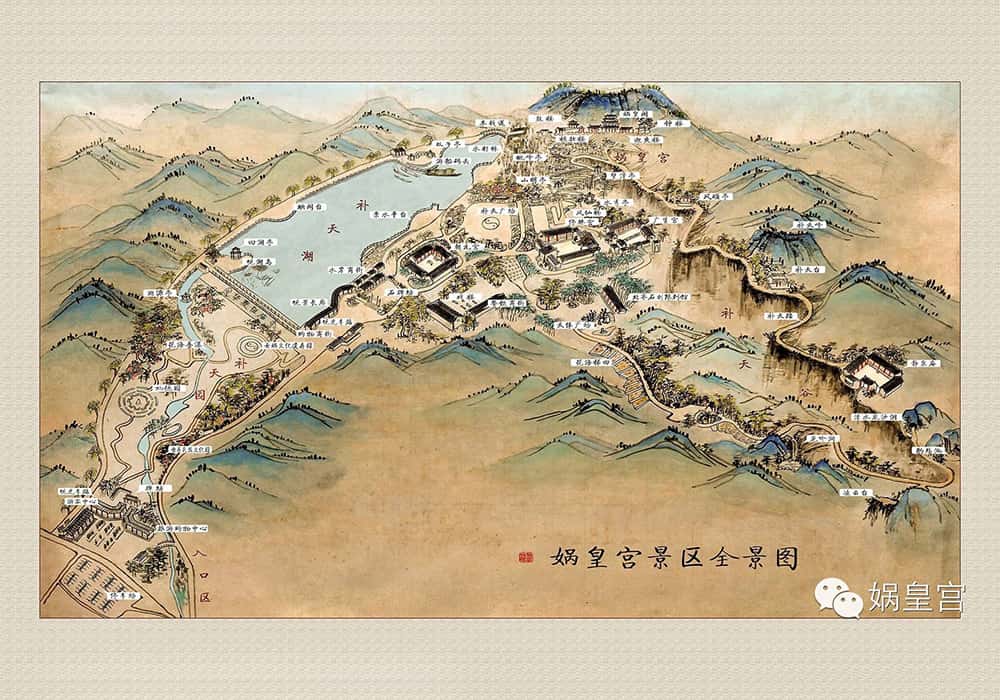 Guide map